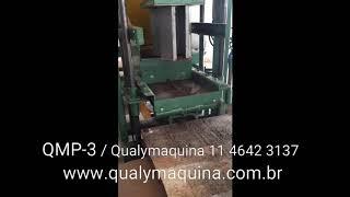 Máquina Pneumática para fabricar blocos e pavimentos