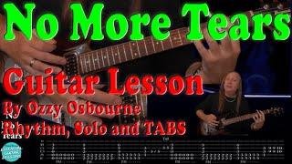 No More Tears Guitar Lesson