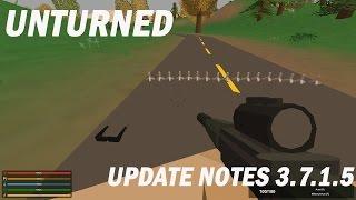 Unturned update notes 3.7.1.5