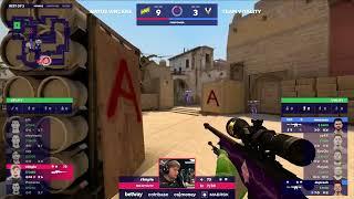 s1mple - 1vs3 Clutch on Mirage with AWP | vacshot.com