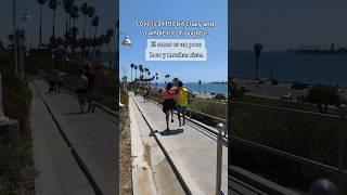 When two crazy souls find each other, magic happens. #beach #longbeach #crazycouple #fun #couple