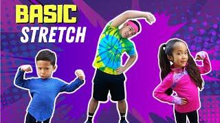  STRETCHING Exercises for KIDS | Funny Home Workout