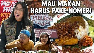 NASI PADANG PRAZ TEGUH, MAU BELI HARUS AMBIL NOMER DULU! INI NASI PADANG MODEL APA LAGI?