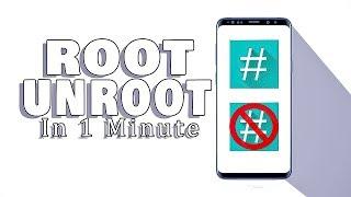 ROOT & UNROOT any android Easily (without computer)