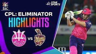 Barbados Royals beat out Trinbago Knight Riders by 9 wickets (DLS) | #CPLonStar