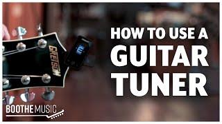 How To Use A Guitar Tuner - D'Addario Eclipse Tuner