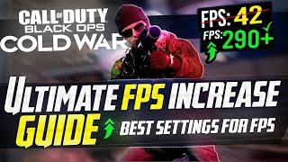  COD: BLACK OPS COLD WAR Dramatically increase performance / FPS with any setup! ️️