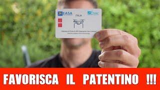 FAVORISCA IL PATENTINO !!! - ECCO COME E DOVE STAMPARLO