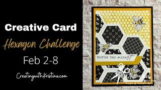 Creative Card Hexagon Challenge