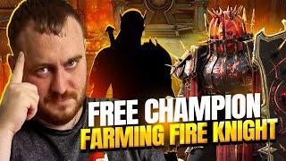 FREE CHAMPION FARMING FIRE KNIGHT HARD MODE | Raid: Shadow Legends |