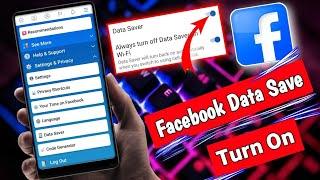 facebook data saver setting #youtube #facebooksetting