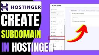 How to Create Subdomain and Install WordPress in Hostinger | Hostinger Subdomain