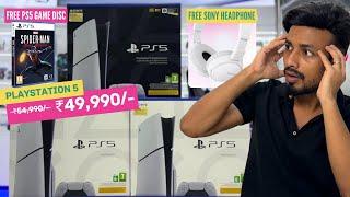 PS5 Slim Free PS5 Game & Sony Headphone: PS5 Discount and Offers