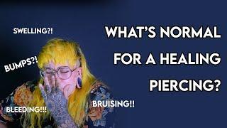 Piercing Healing | What to expect after getting a piercing