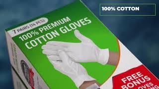 Best Cotton Gloves for Dry Hands, Eczema, Moisturizing , Inspection and more