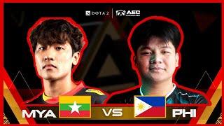 DOTA 2 |  Myanmar vs Philippines - GROUP STAGE | IESF ASIA REGIONAL QUALIFIERS 2024 | DAY 6