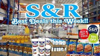 S&R | Best Deals This Week! | BUY 1 TAKE 1 | PRICE UPDATE | Shopping Tour | 2025 | #Len TV Vlog