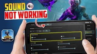 How to Fix PUBG Mobile Sound Not Working Issue on iPhone | PUBG Sound Glitch Fixed