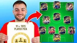 Can I Go 20-0 w/ 11 TOTS PLAYER PICKS!!