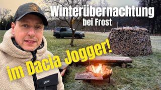 Dacia Jogger - Car Camping im Winter! ️️️