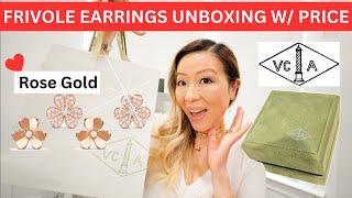 VAN CLEEF AND ARPELS UNBOXING W PRICE | VCA new release | VCA unboxing 2024 | Van cleef and arpels