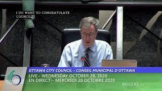 Ottawa City Council - 28 October 2020