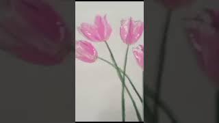 beautiful flowers drawing  #youtubeshorts