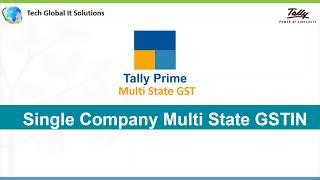 Tally Single Company Multi State Gst