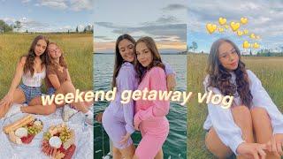 weekend getaway with the girls !! last week of summer vlog