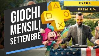 PLAYSTATION PLUS: i GIOCHI EXTRA e PREMIUM di SETTEMBRE 2024