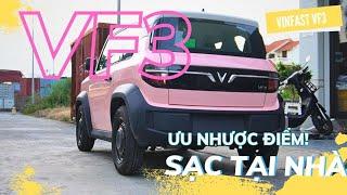 VinFast VF3 không sạc được tại nhà, thực hư ra sao?