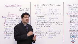 Class 10 - Computer Studies - Chapter 5 - Lecture 6 - Exercises: Q.1 and Q.2  - Allied Schools