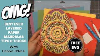 Best Tips & Tricks for Layered Paper Mandalas