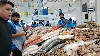 "FRESH FISH & MEAT SECTION @WATERFRONT DUBAI