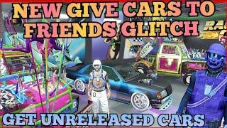 NEW GIVE CARS TO FRIENDS GLITCH GTA5 FULL STEPS AFTER PATCH FACILITY GCTF  UNRELEASED CARS