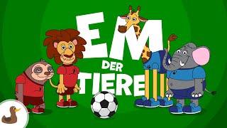 ️ Die EM der Tiere - Fußball-Lied für Kinder | Kalle Klang | Sing Kinderlieder