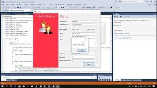 [C# Visual Studio] Form Login And Register With Database Sql Server