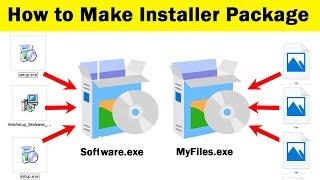 How to make an Installer package for any software or files