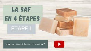 How to make SAF soap - STEP 1/4