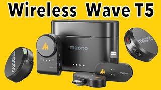 RECENSIONE DEL KIT MICROFONO WIRELESS MAONO WAVE T5