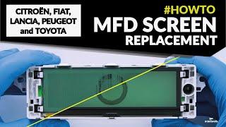 Citroën, Fiat, Lancia, Peugeot and Toyota Magneti Marelli MFD display repair – LCD replacement