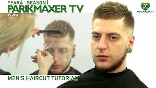 Мужская стрижка. Современный стиль.  Men's Haircut Tutorial парикмахер тв parikmaxer.tv
