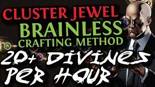 [POE 3.23] HOW TO GET RICH WITH CLUSTER JEWEL REROLLING | PoeGuy's brainless crafting method