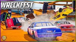 Hot Wheels Track OBLITERATION! | Wreckfest