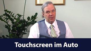 Touchscreen während der Fahrt bedienen - legal oder illegal?