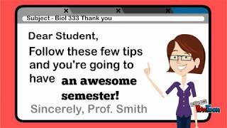 Student Email Etiquette Tips