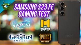 Samsung S23 FE Gaming Test | Genshin Impact, Honkai: Star Rail, PUBG & COD: Mobile