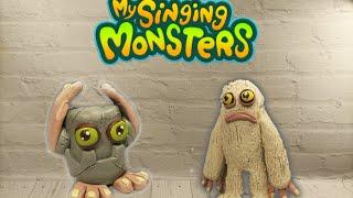 Лепим Барабамня и Мамунта из игры My singing monster! / World of clay