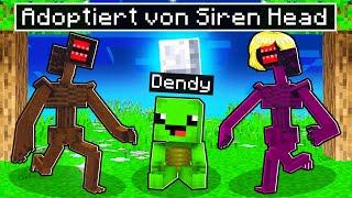 ADOPTIERT VON SIREN HEAD FAMILIE - Minecraft!