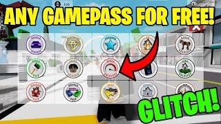 *GLITCH* HOW TO GET ANY GAMEPASS FOR FREE IN BROOKHAVEN! (2024,2025)